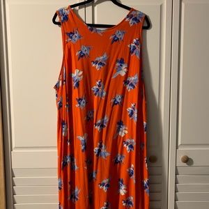 Ava & Viv Orange Summer Dress